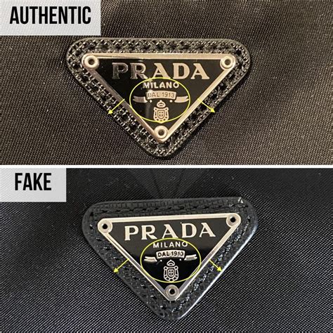 how to tell if my prada handbag is real|how to spot a Prada bag.